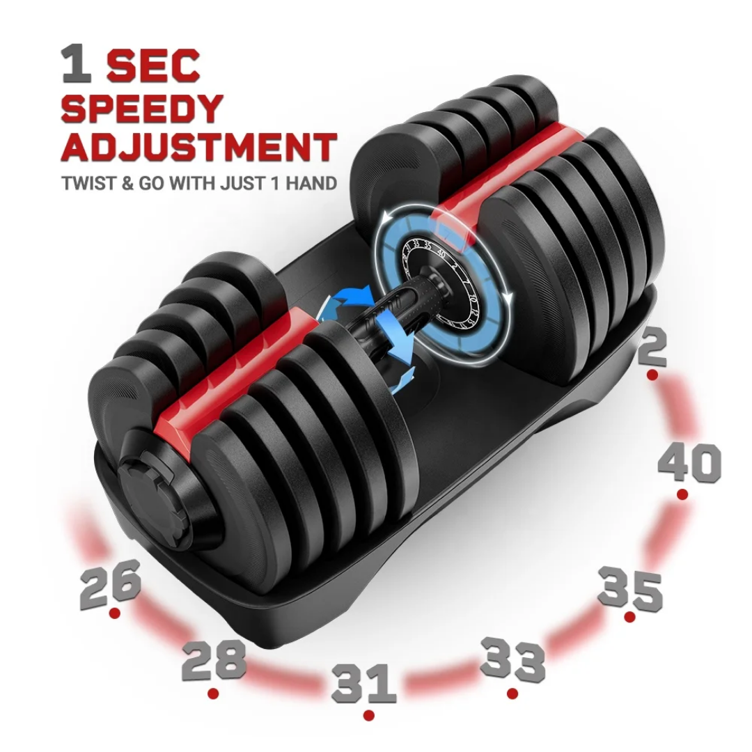 Verstellbare Kurzhanteln 2-40 kg / Adjustable Dumbbell