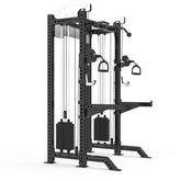 Multifunktionales Krafttraining Kabelzug 2x80kg Steckgewichten